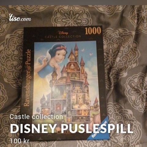 Disney puslespill- castke collection
