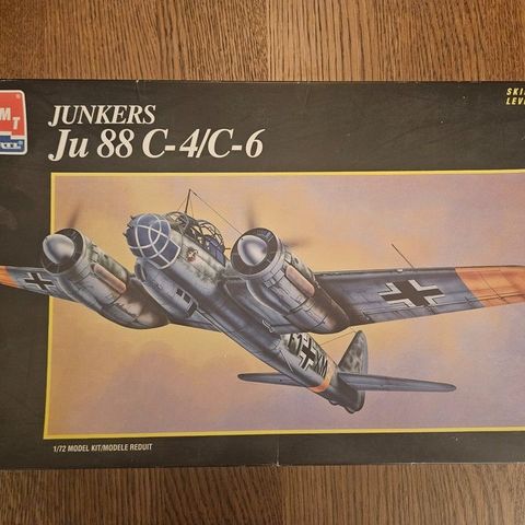 AMT 1/72 Junkers Ju 88C-4/6 plastbyggesett