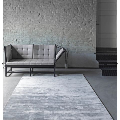 Massimo teppe 170x240 fin grå farge.