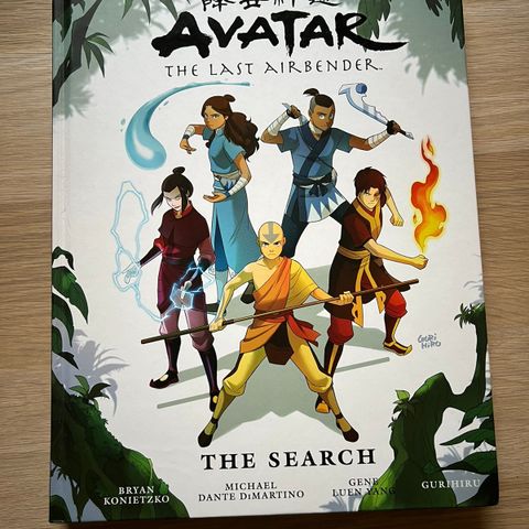 Avatar The Last Airbender: The Search, hardcover