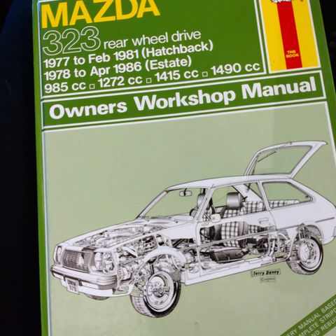 Repbok Mazda 323