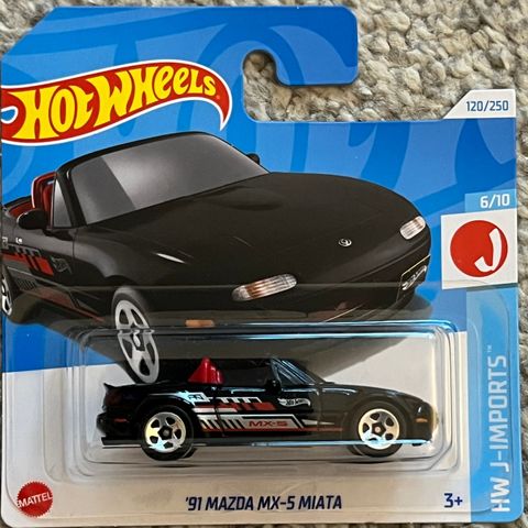 Hot Wheels 91 Mazda MX-5 Miata - HW J IMPORTS - HTC47