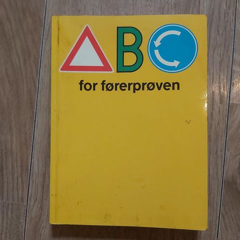 ABC for førerprøven. 1985.