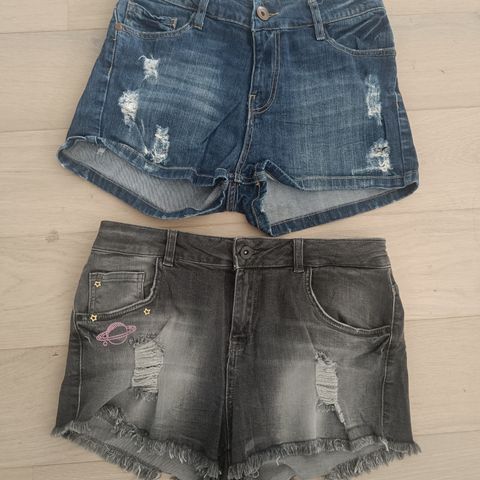 Jeans shorts i str. 40