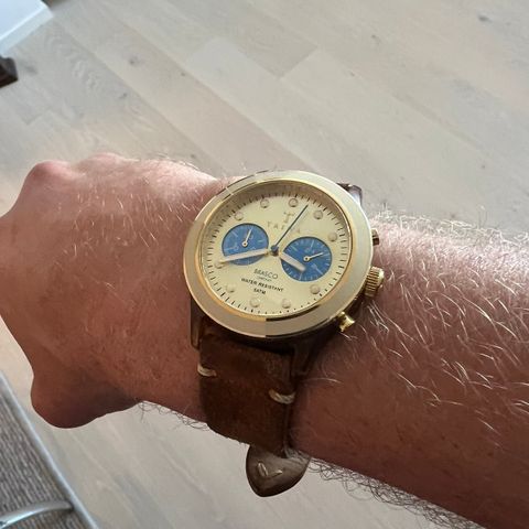 Triwa Brasco Chrono. Helt nytt batteri