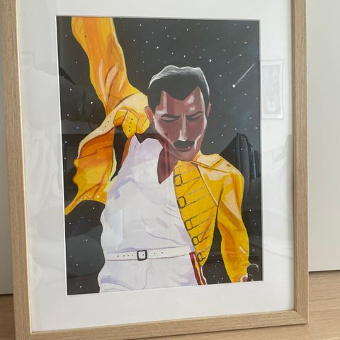 Maleri Freddie Mercury
