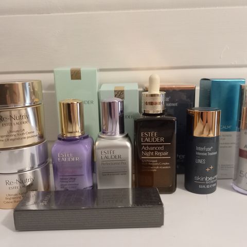 Hudpleie fra Estee Lauder, Skinbetter science, Colorescience og Sensai