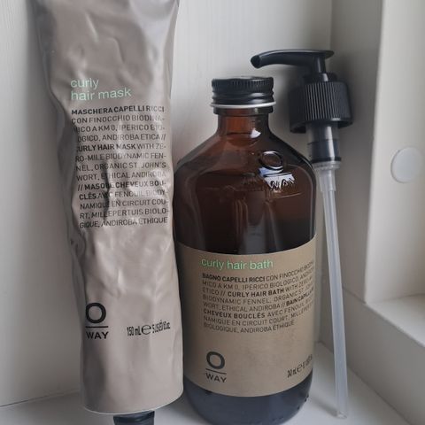 O-way Shampoo og balsam & maske