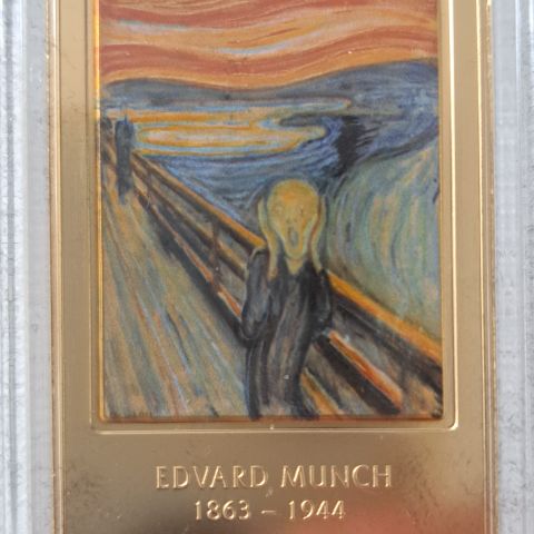 Edvard Munch 1863-1944 Skrik 1910 2 Dollar Elizabeth ll 2016