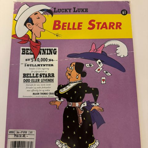 Lucky Luke 61 Belle Starr