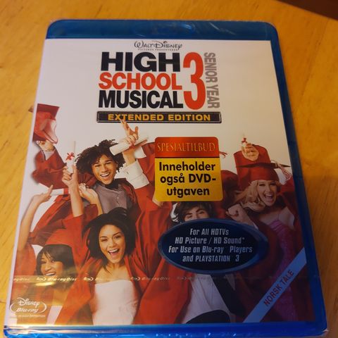 High School musical 3, Senior Year, extended edition, Ny i plast