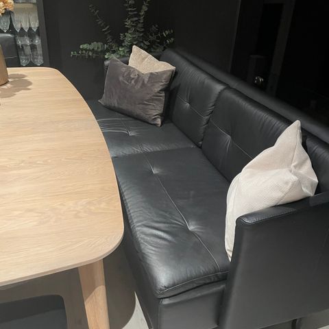 Ekornes spisebords sofa selges billig