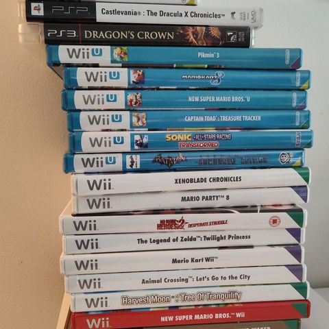 Spill Wii/WiiU/GC/3DS/PSP/PS3