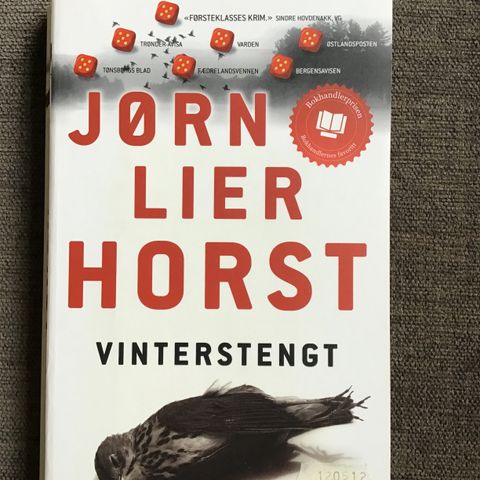 Pocketbok: Jørn Lier Horst, Vinterstengt