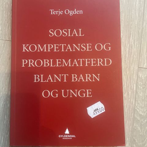 Pensumbok: Sosial kompetanse og problematferd blant barn og unge