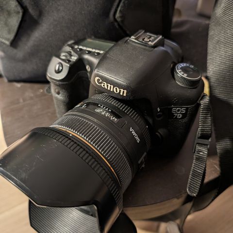 Canon 7d m/ Sigma 50mm 1.4