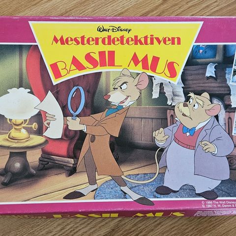 Retro brettspill: Mesterdetektiven Basil Mus