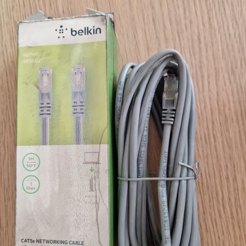 Belkin Cat5e nettverkskabel (5m)