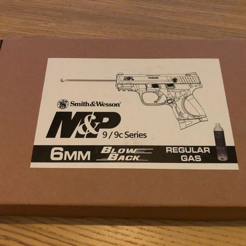 S&W M&P Airsoft Gass Pistol