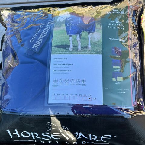 Horseware Amigo Hero Ponni 200g med hals