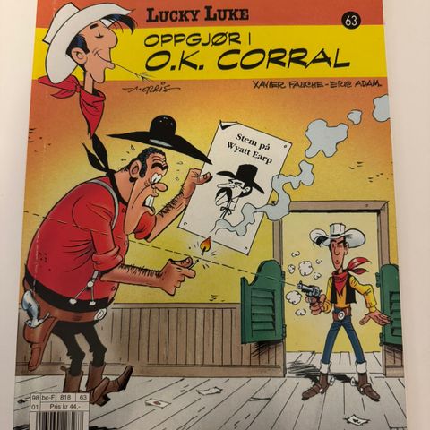 Lucky Luke 63 Oppgjør i OK Corral