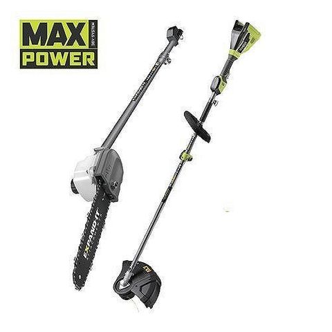 RYOBI 36V MAX POWER grensag + ryddesag med børsteløs motor