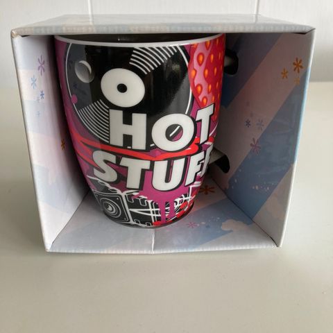 Krus / kopp «Hot Stuff» - ny i esken.