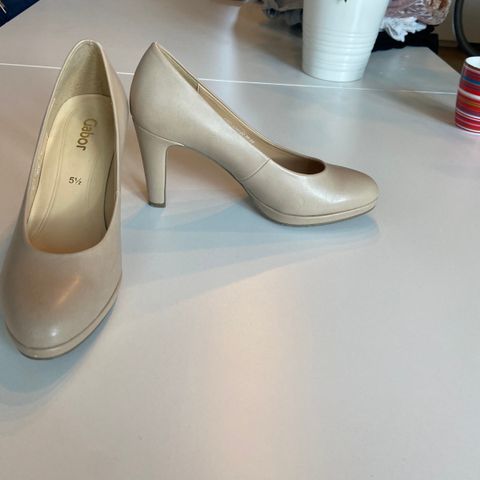 Pumps fra Gabor str 38,5