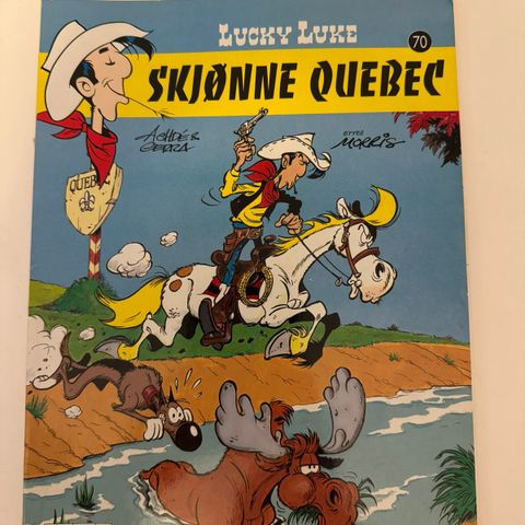 Lucky Luke 70 Skjønne Quebec