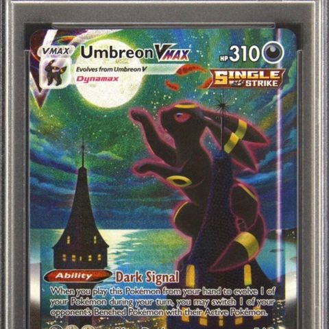 Har du denne ? Umbreon Vmax psa 10 - ønskes kjøpt