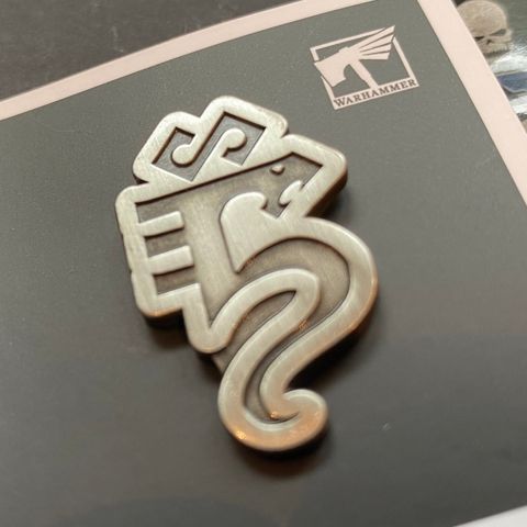 Saim-Hann Aeldari Eldar Mystery Faction Pin Badge Warhammer 40k 40,000 OOP Koyo