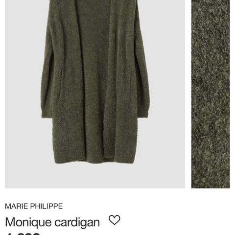 MARIE PHILIPPE Monique cardigan