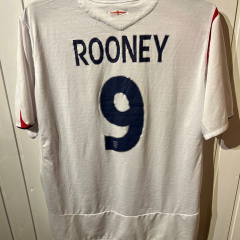 England 2006 fotballdrakt - Rooney 9