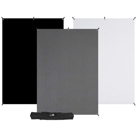 X-Drop 3-Pack Backdrop Kit