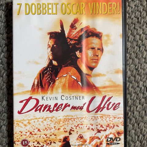 [DVD] Danser med ulver - 1990 (norsk tekst)