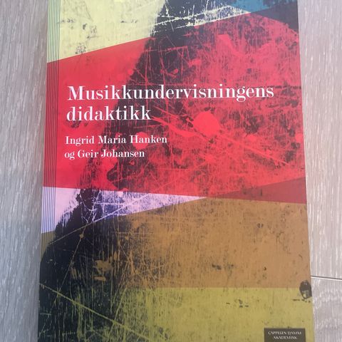 pensumbok: Musikkundervisningens didaktikk