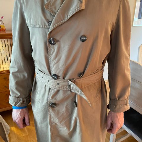 Retro herre trenchcoat/frakk.