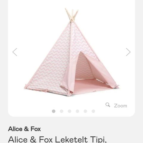 Tipi  telt, lite brukt