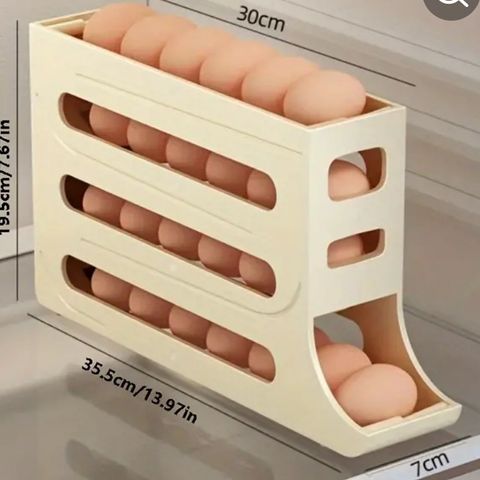 Refrigerator egg storage box