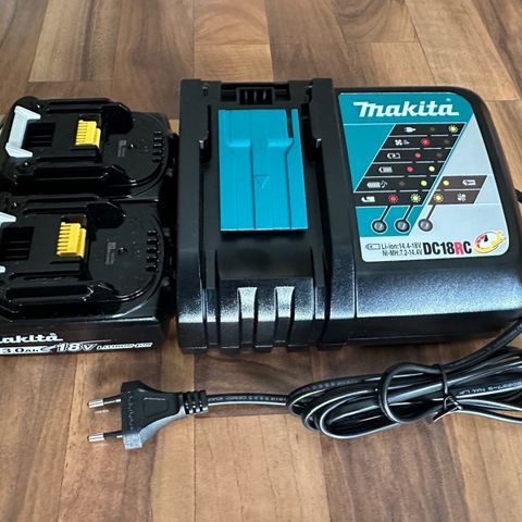 Makita Batterier & Lader