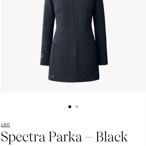 Jakke Spectra Parka UBR str L