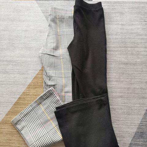 Utsvingt leggings/2stk