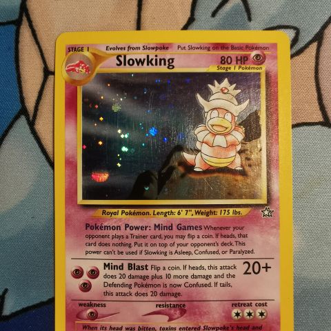 Pokémon Slowking Holo Neo Genesis Unlimited