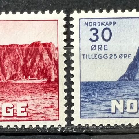 Norge NK 223-224 Nordkapp II postfrisk