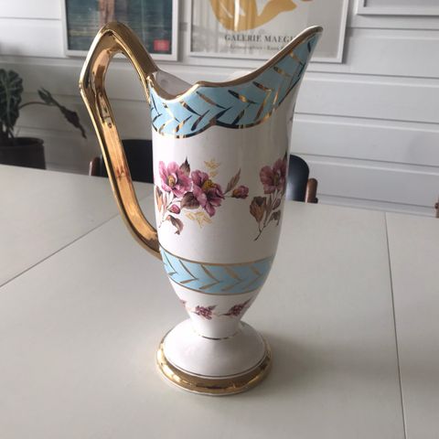 Vase kanne fra Portugal stor vintage