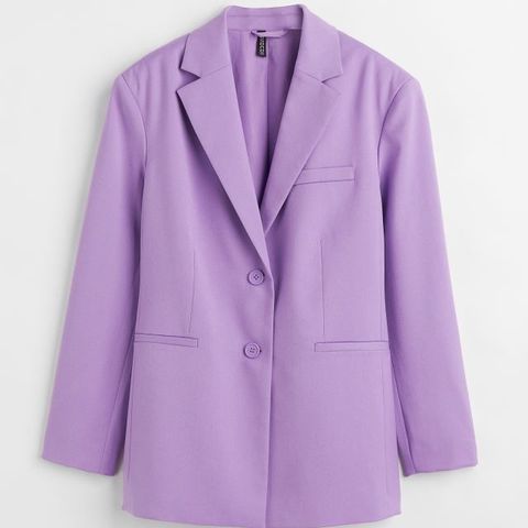 Lilla blazer dressjakke h&m