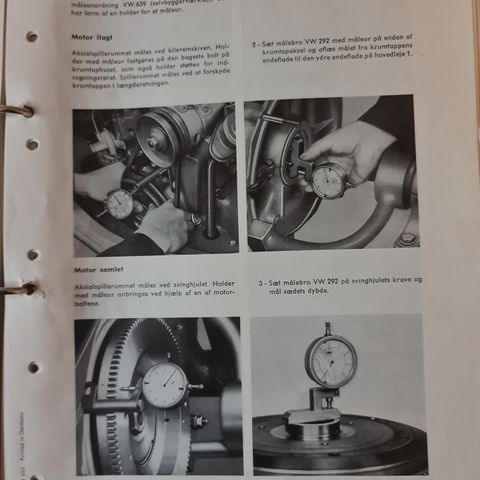 Reprasjonshåndbok til vw 1958