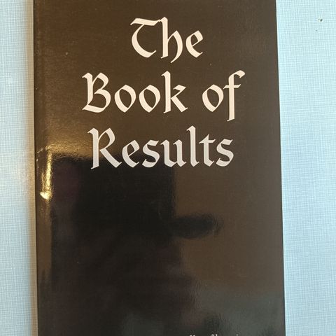 The Book of Results av Ray Sherwin.