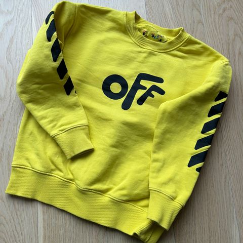 Off-white genser kids 6 år