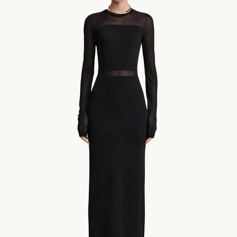 Toteme Semi-sheer knitted Cocktail Dress